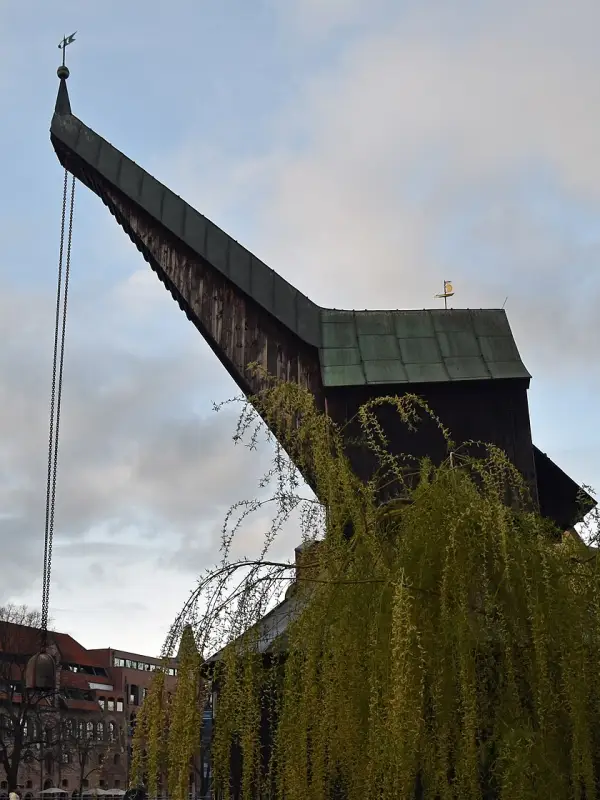 Der Alte Kran am Hafen von Lüneburg