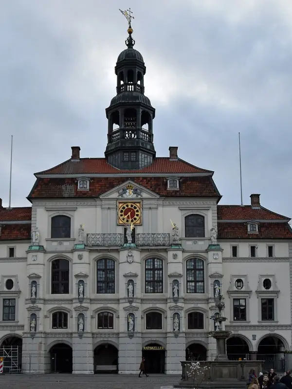 Das historische Rathaus von Lüneburg